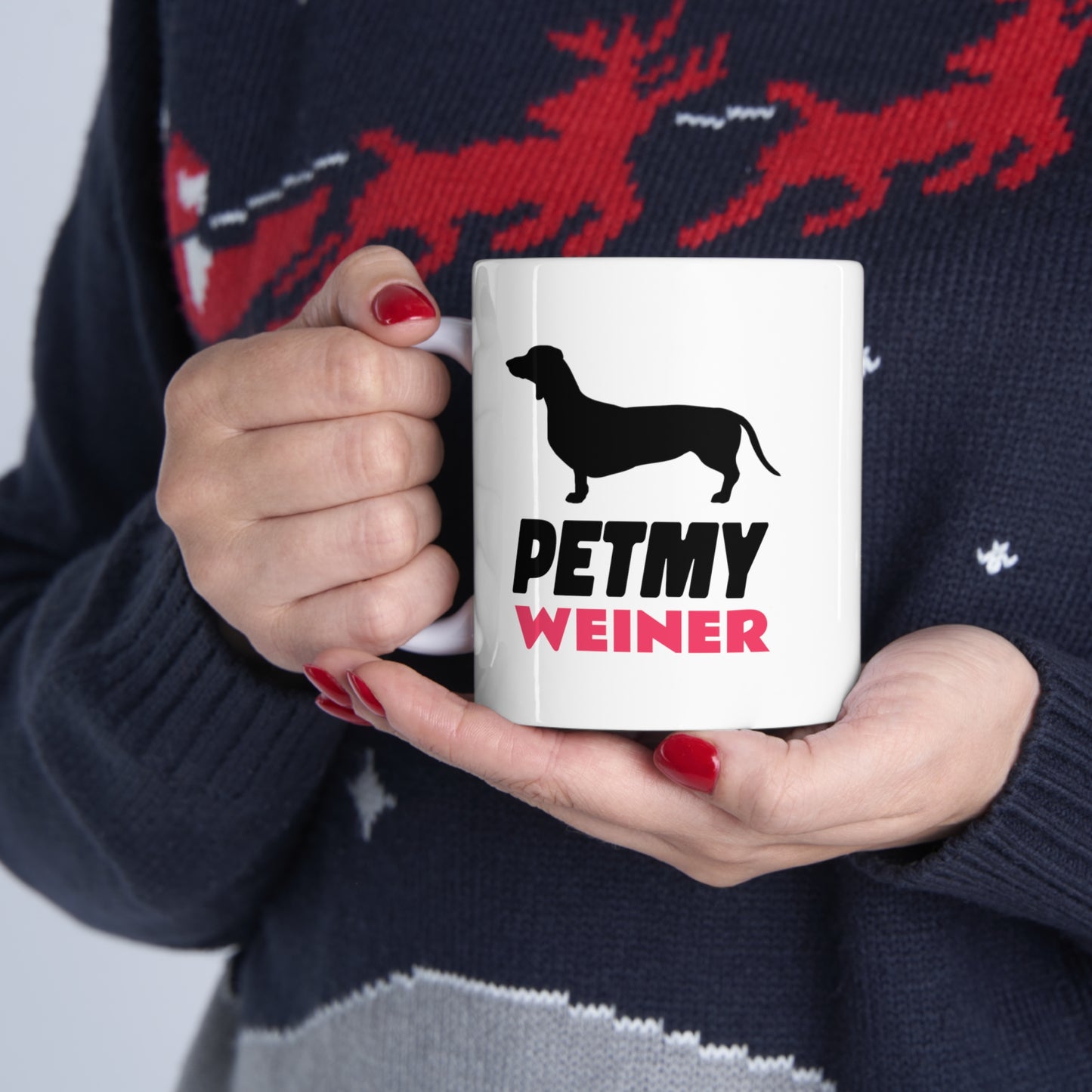 PET MY WEINER MUG