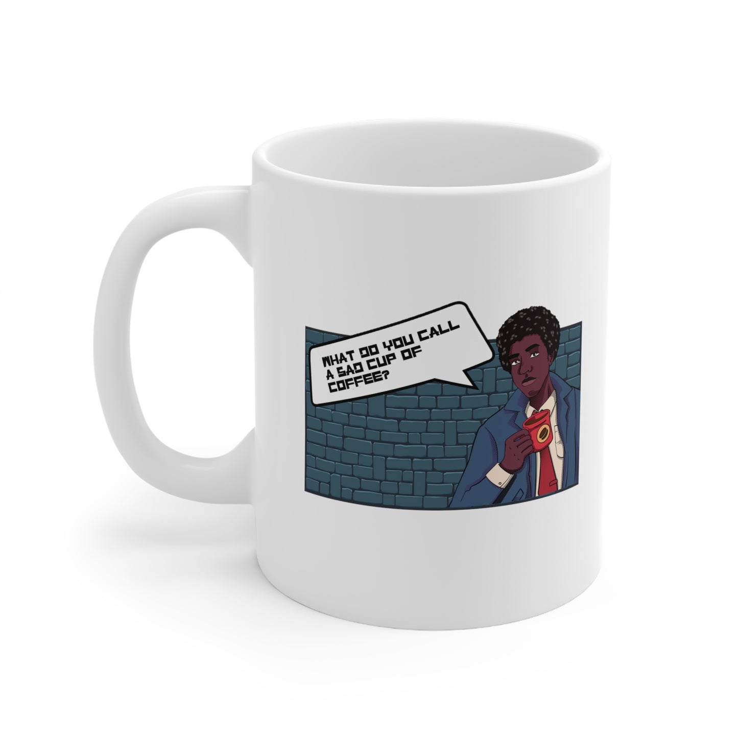 DEPRESSO Ceramic Mug 11oz