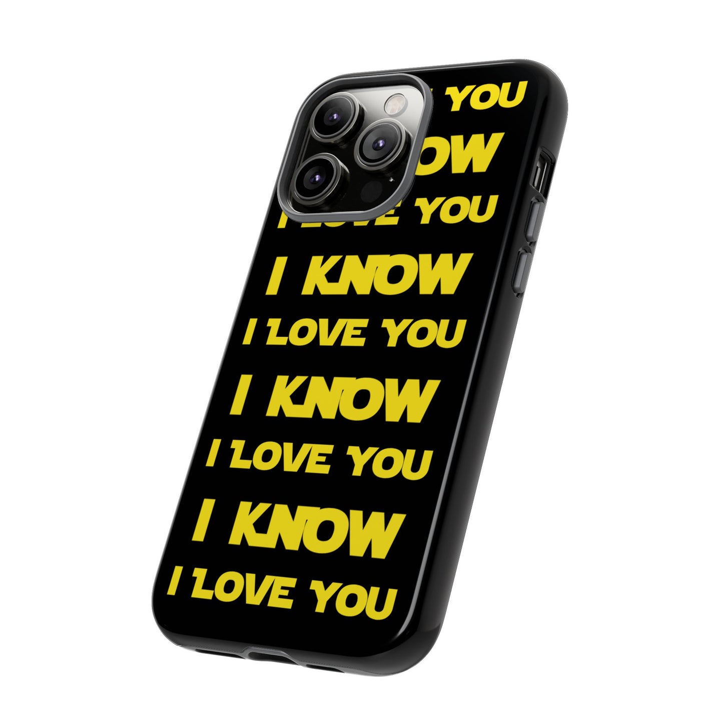 I LOVE YOU, I KNOW Tough Cases