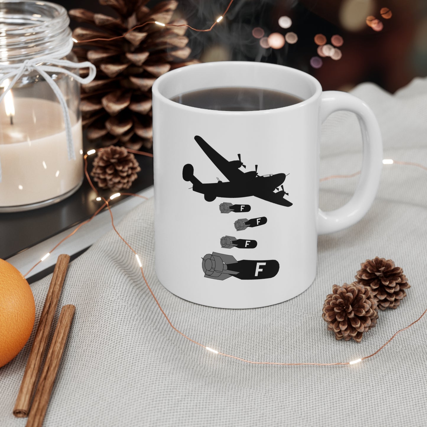 F BOMBS Ceramic Mug 11oz