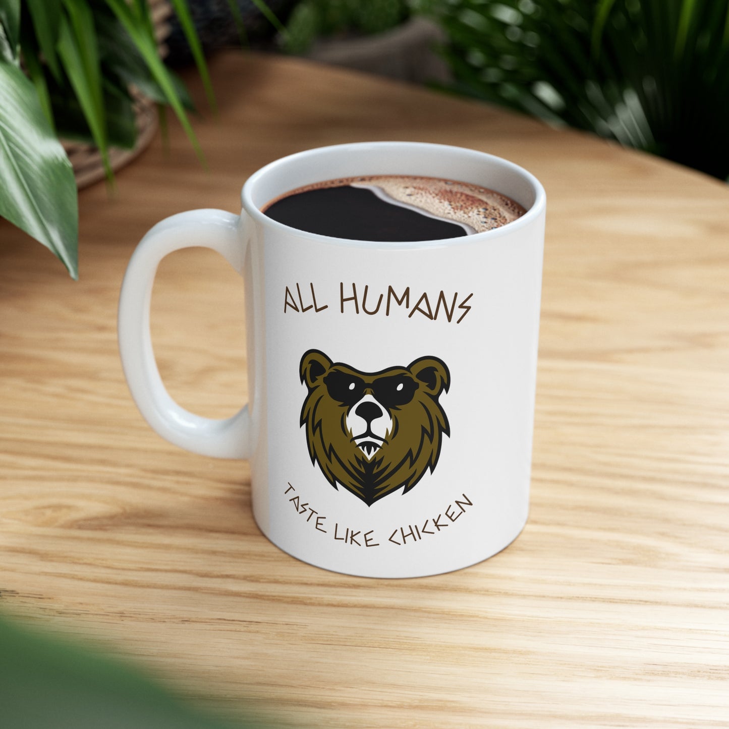 TASTES LIKE CHICKEN MUG