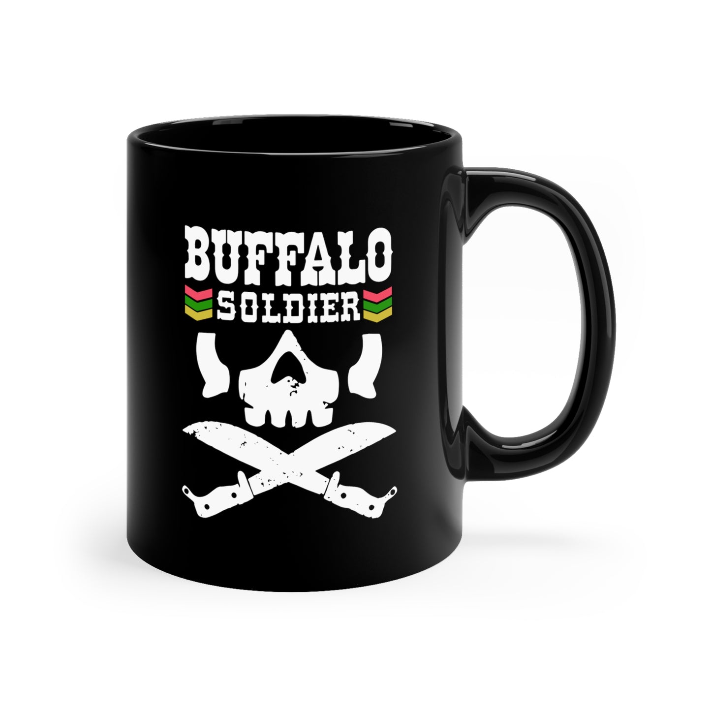 BUFFALO SOLDIER Black mug 11oz