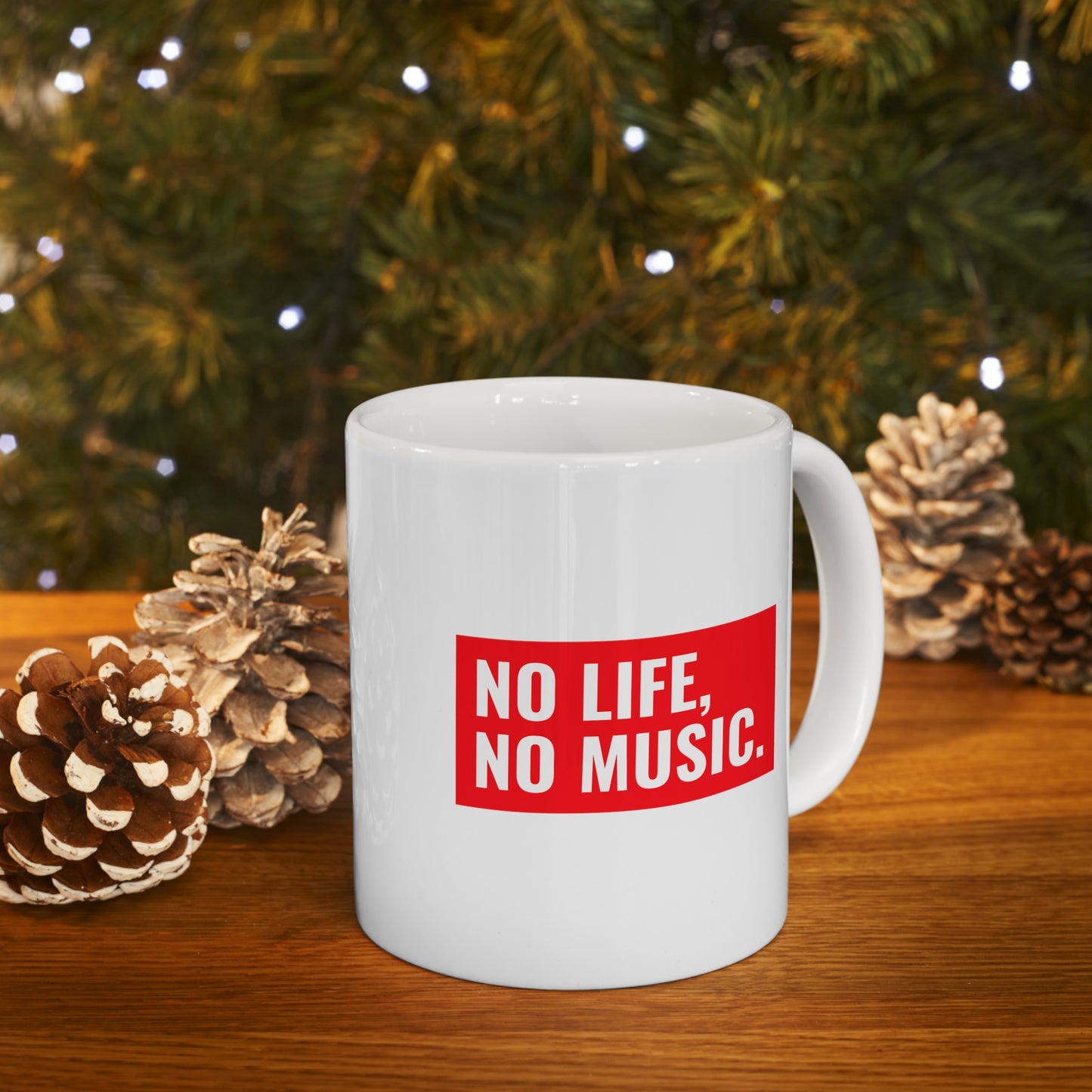 NO MUSIC NO LIFE MUG