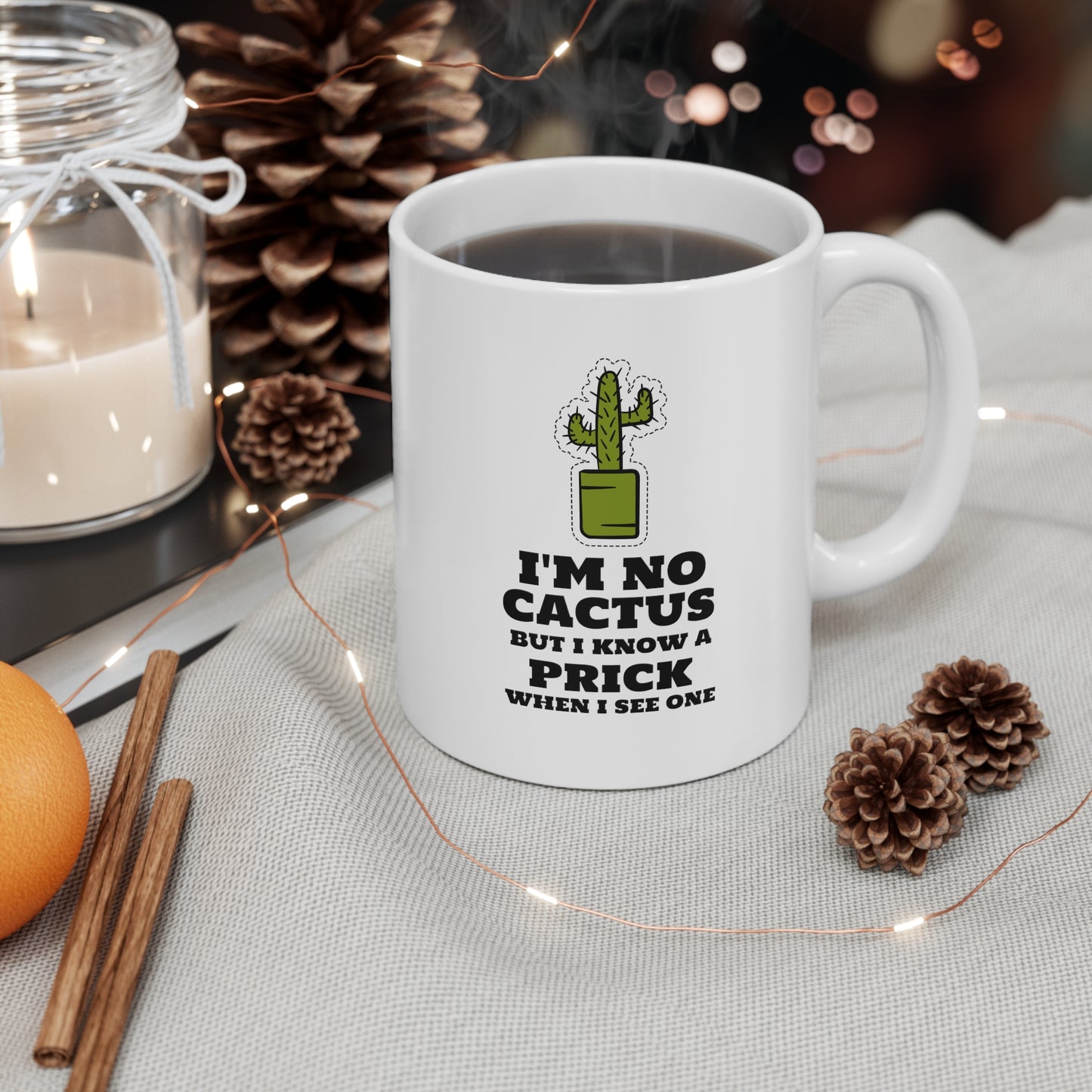 I'M NO CACTUS MUG