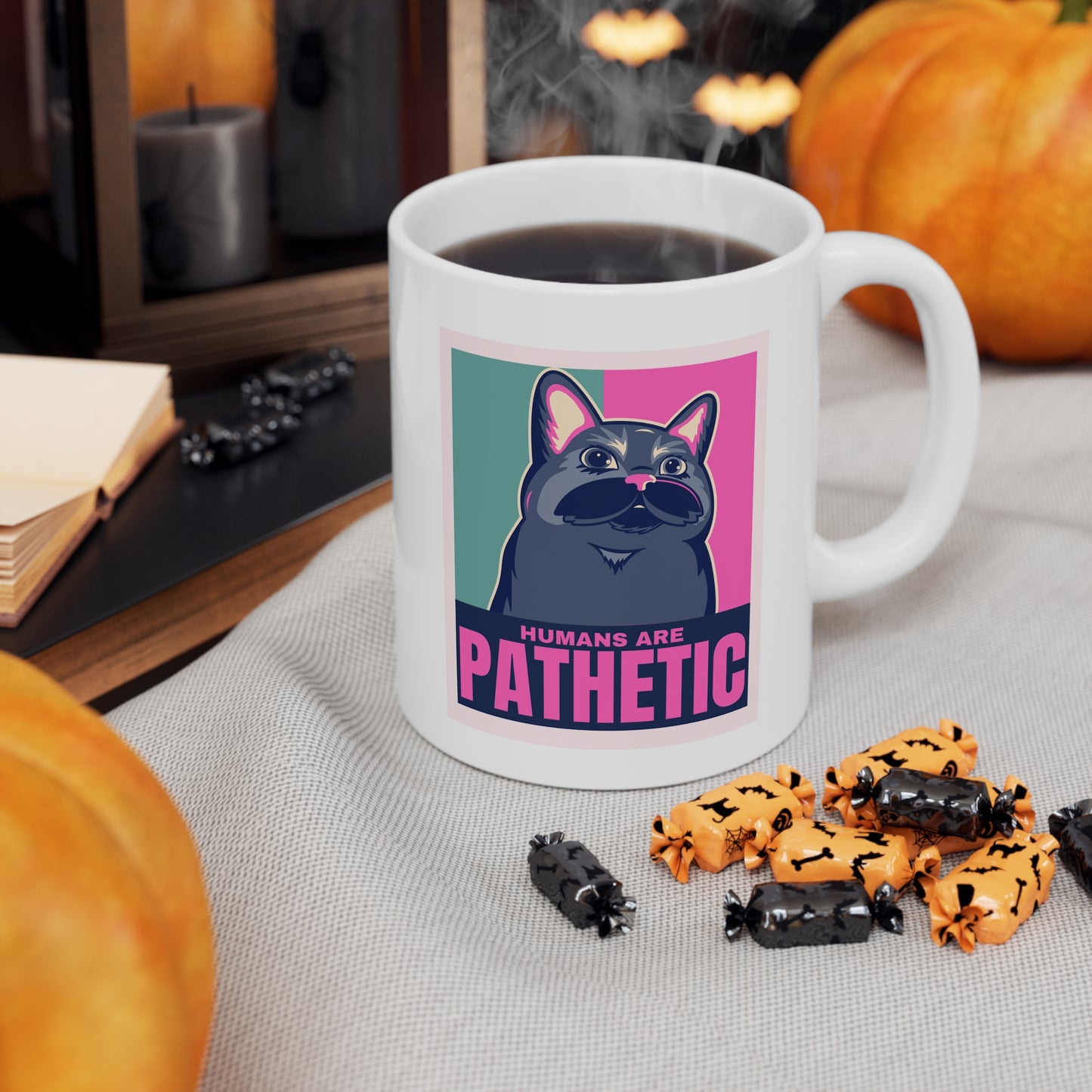 HUMANS R PATHETIC Ceramic Mug 11oz