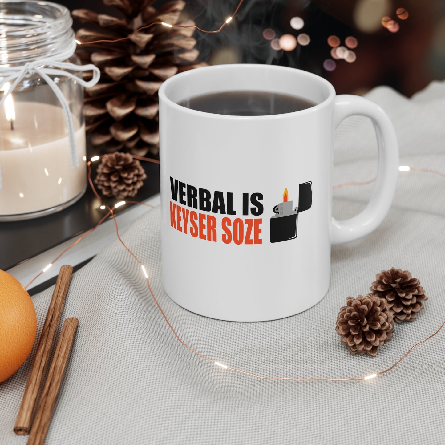 VERBAL IS KYSER Ceramic Mug 11oz