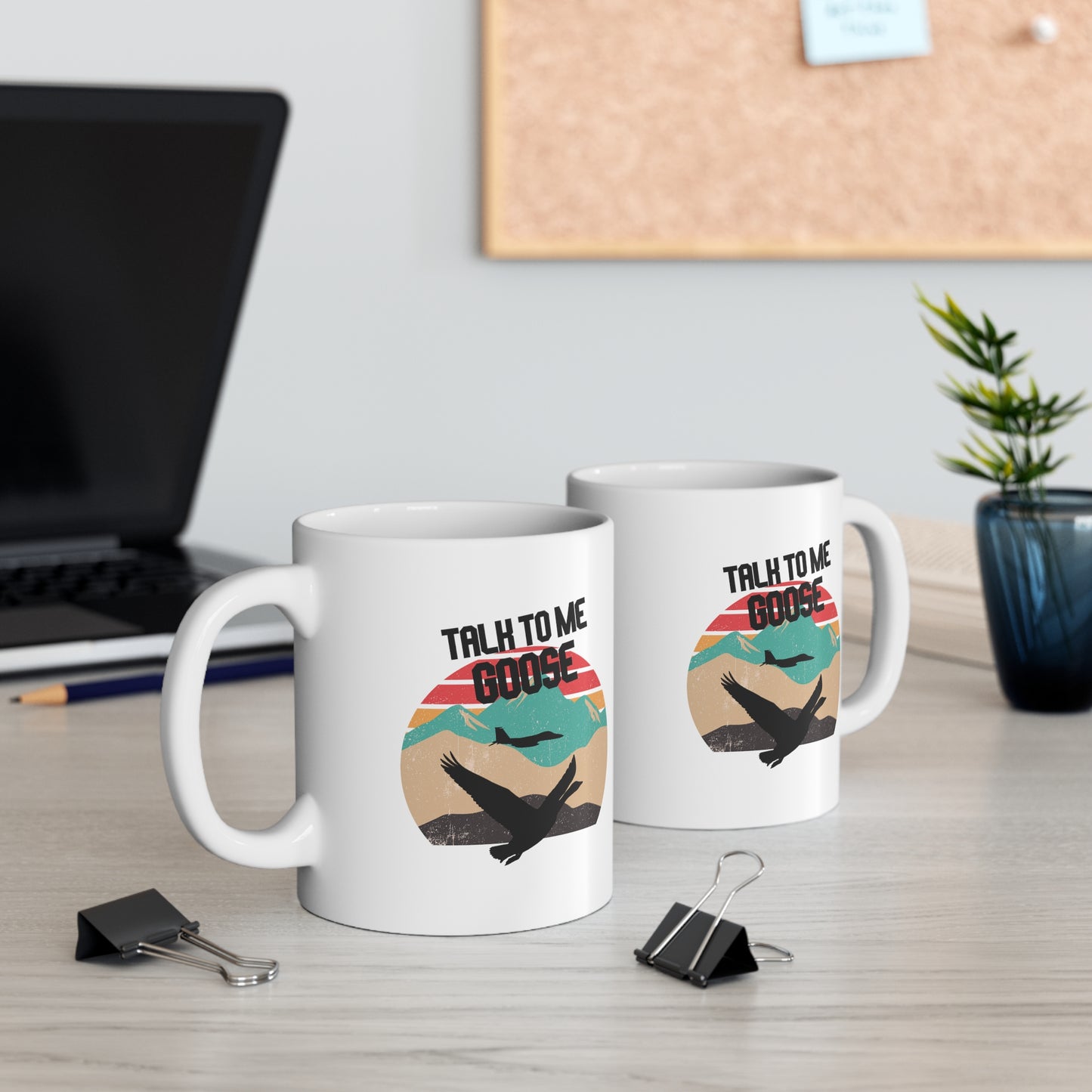 TALK TO ME GOOSE Ceramic Mug 11oz