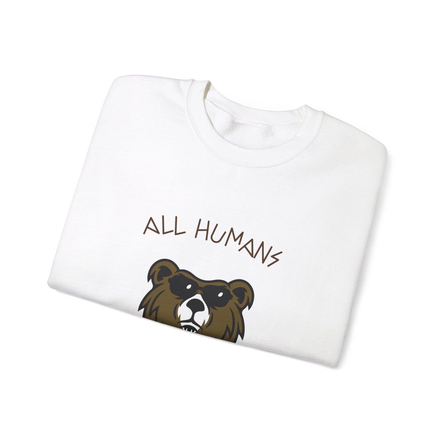 ALL HUMANS TASTE LIKE CHICKEN Sweatshirt