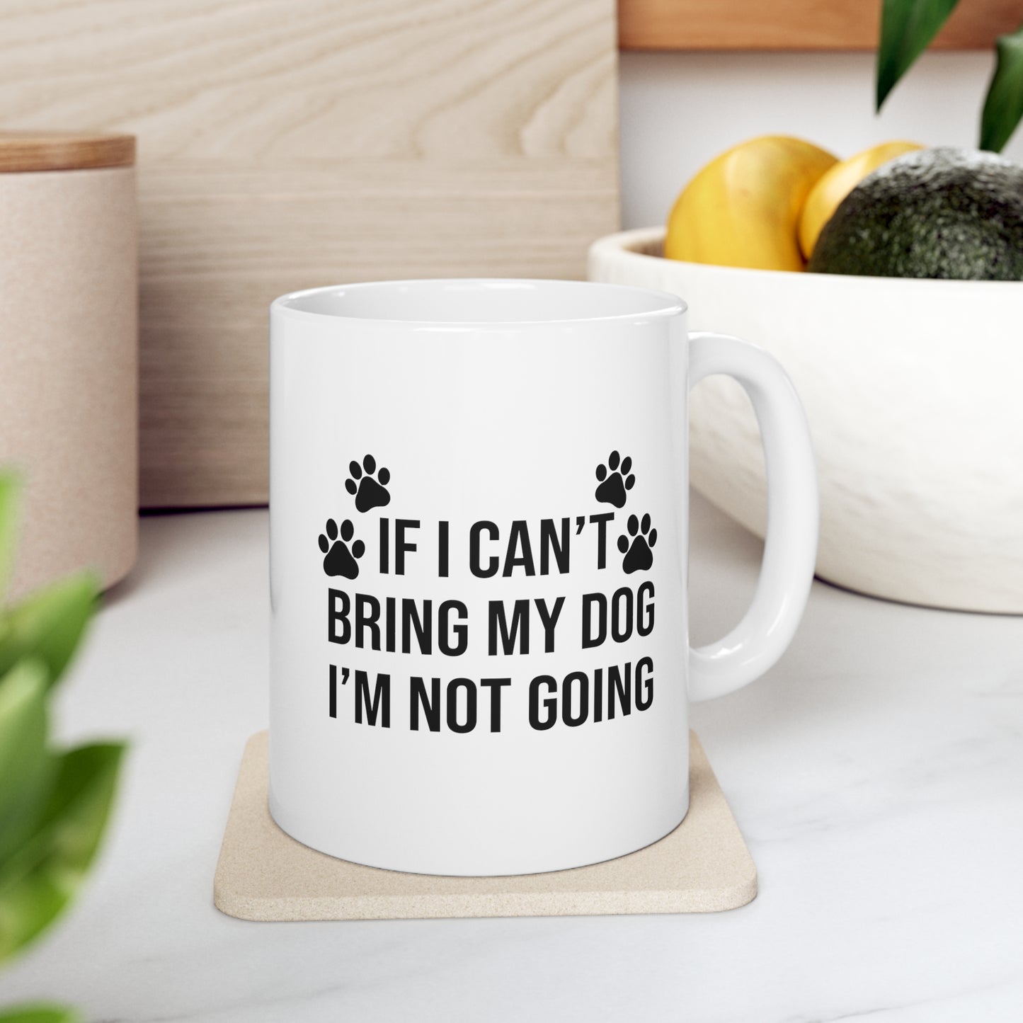 I'M NOT GOING MUG