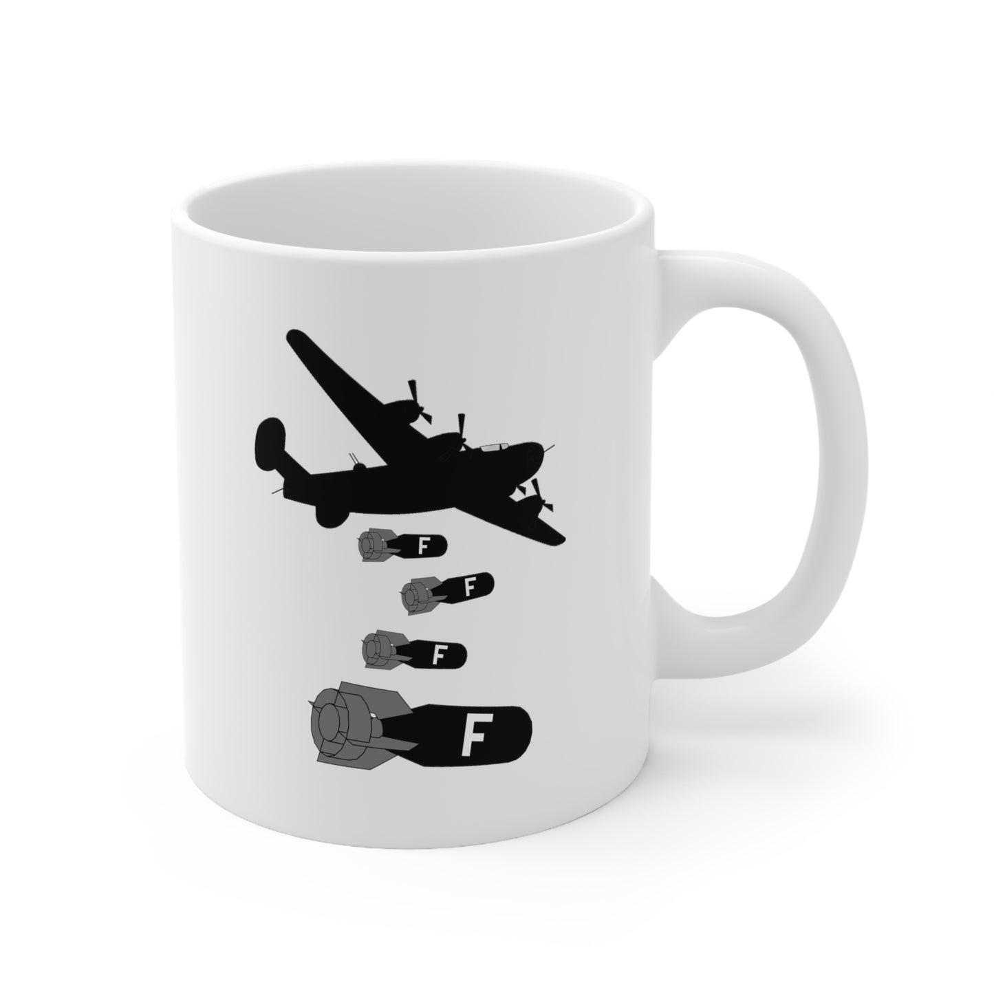 F BOMBS Ceramic Mug 11oz