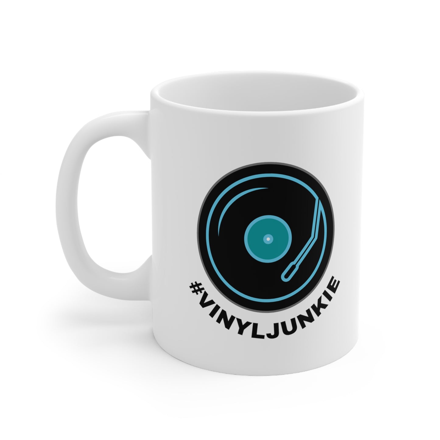 VINYL JUNKIE Ceramic Mug 11oz