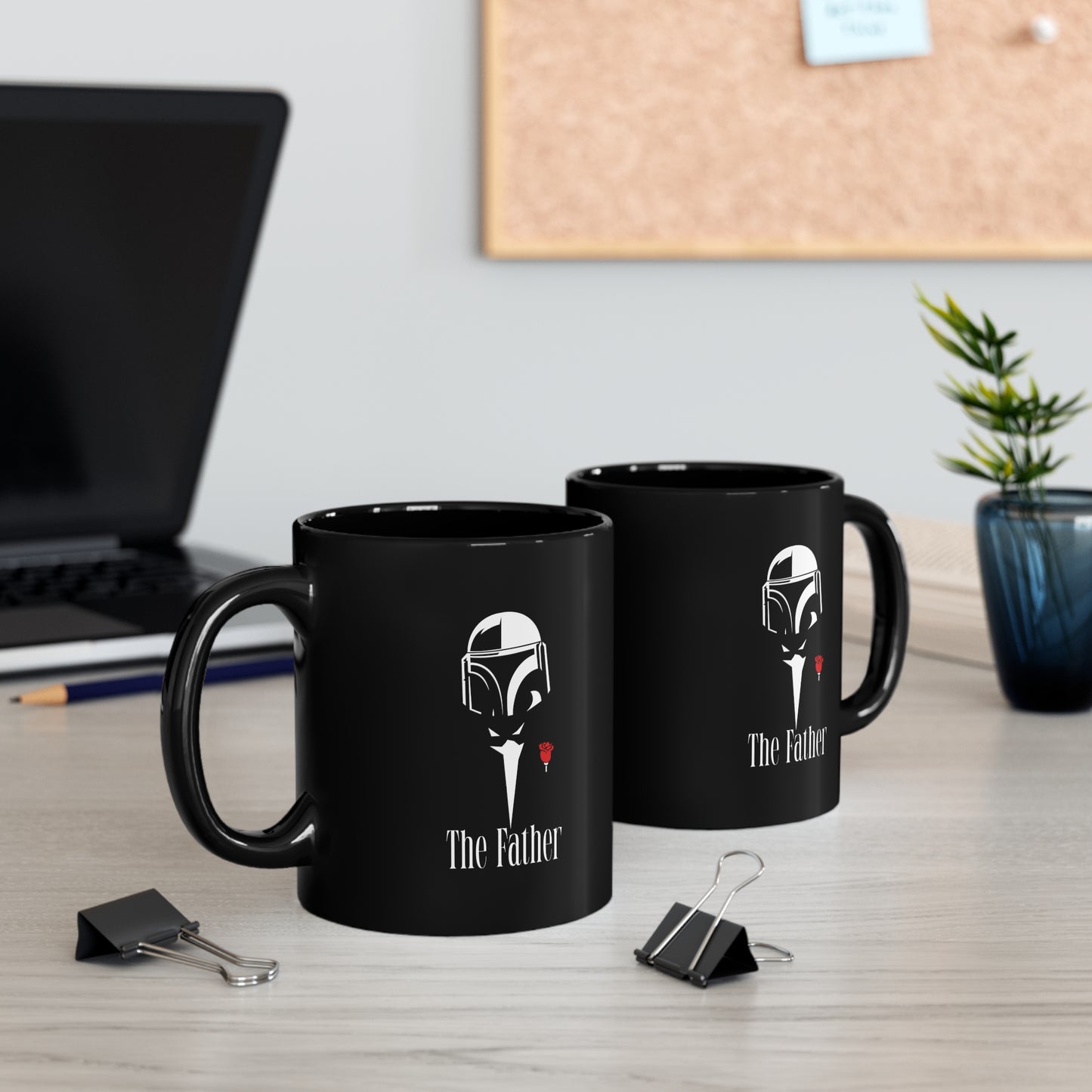 THE WAY Black mug 11oz