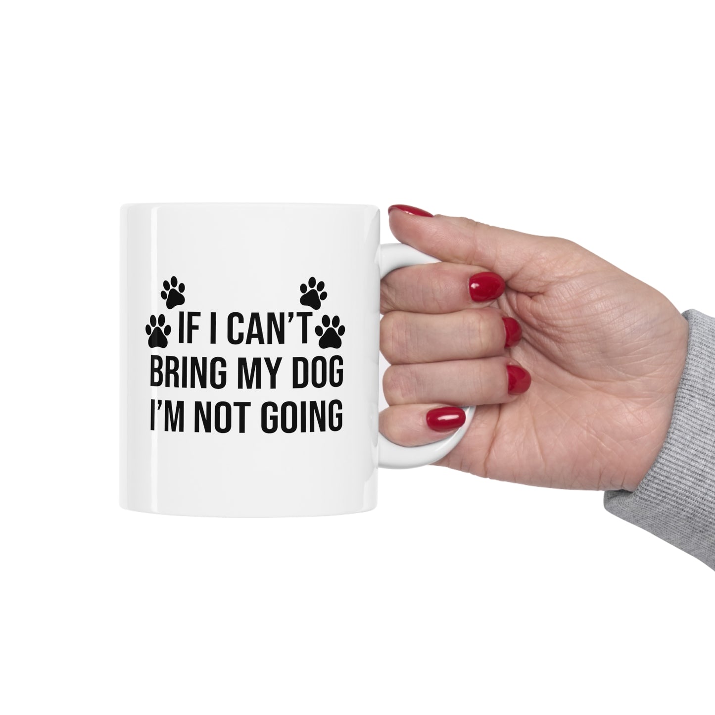 I'M NOT GOING MUG