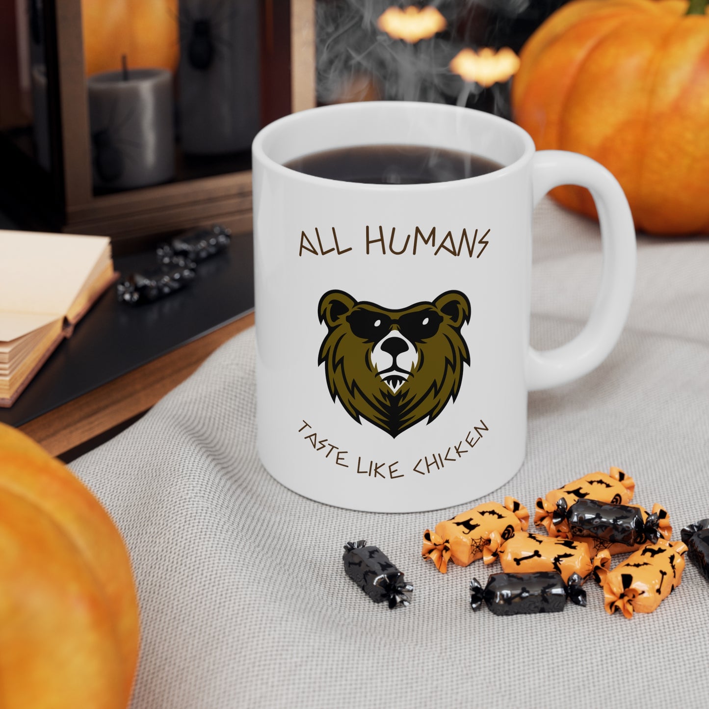 TASTES LIKE CHICKEN MUG