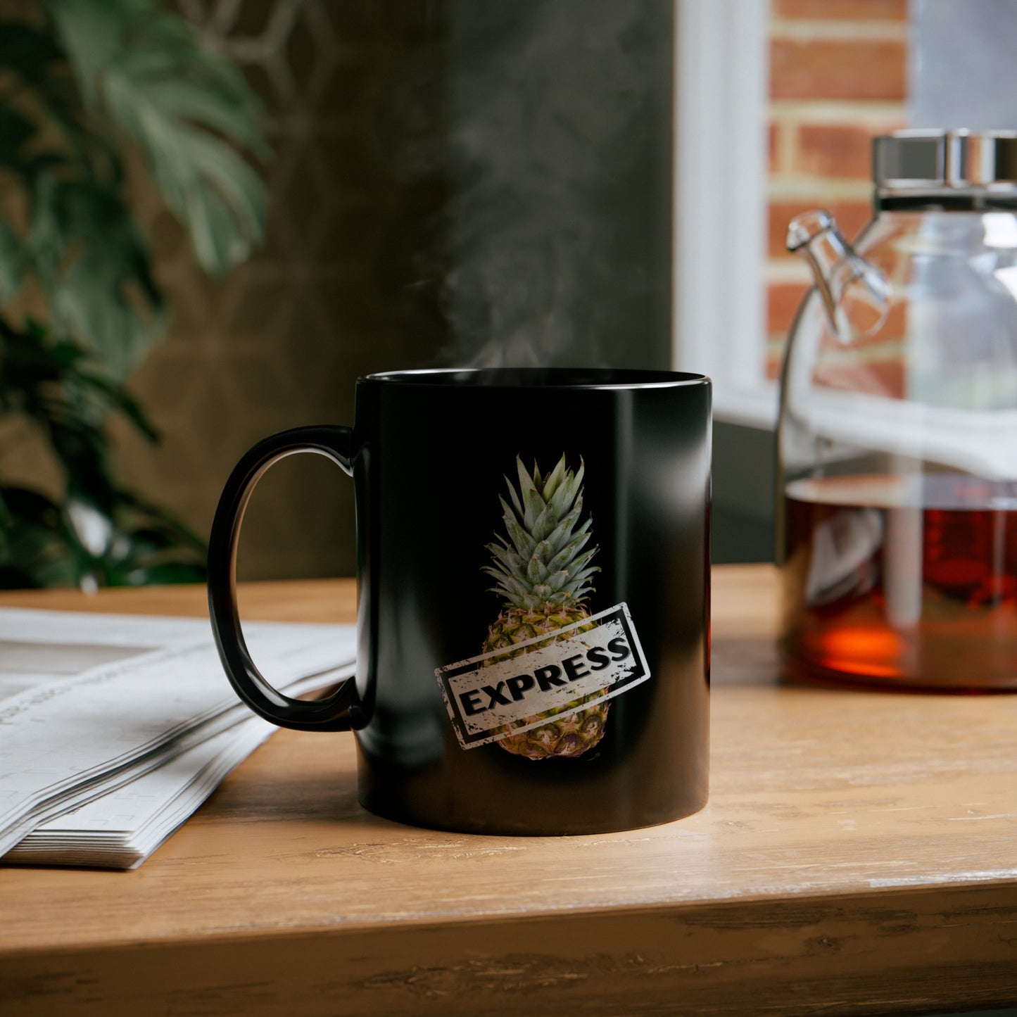 PINEAPPLE EXPRESS Black mug 11oz