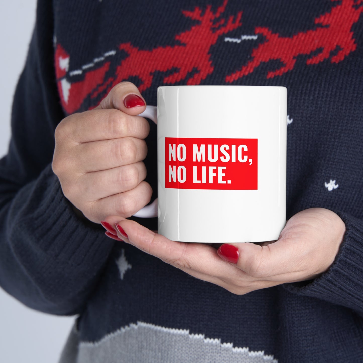 NO MUSIC NO LIFE MUG
