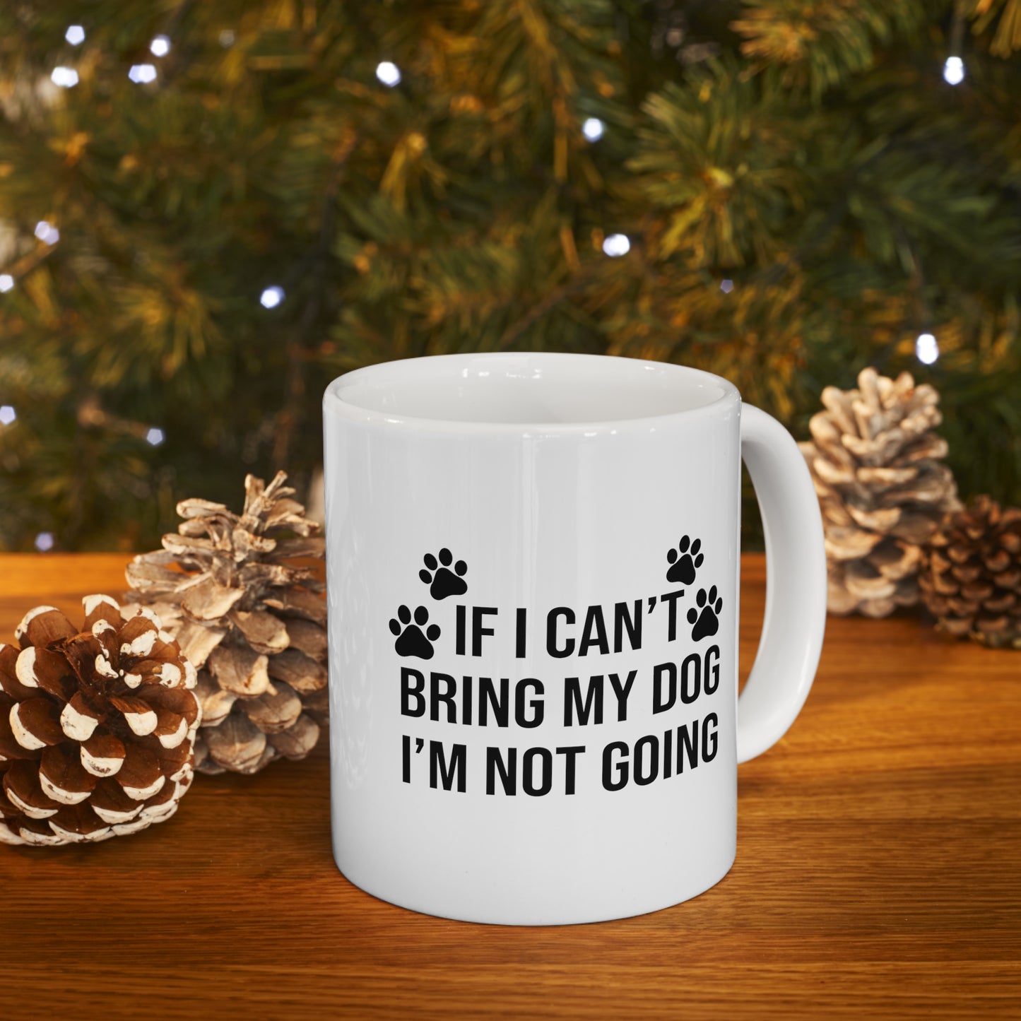 I'M NOT GOING MUG