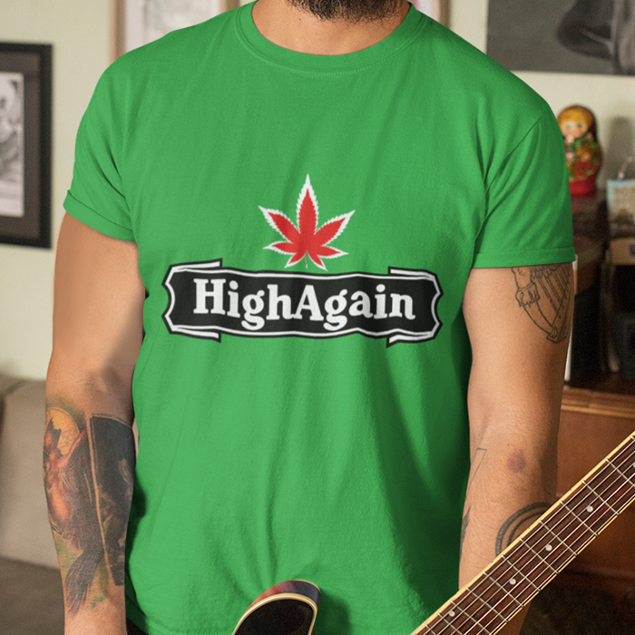 HIGH AGAIN MEN'S TEE