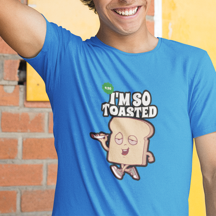 I'M SO TOASTED MEN'S T