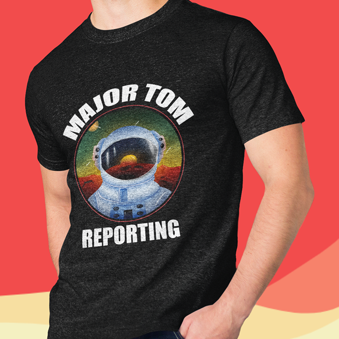 MAJOR TOM v2 MEN'S TEE