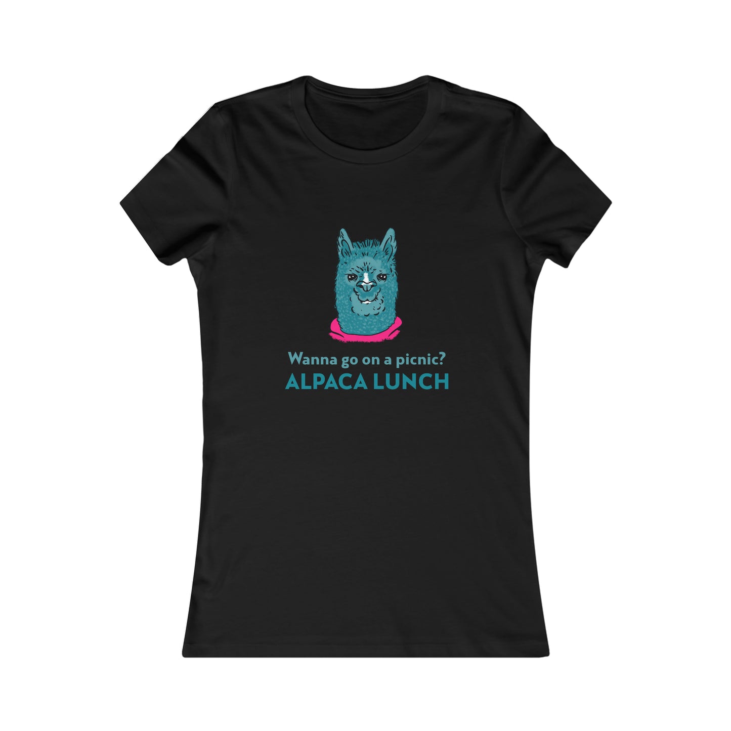 ALPACA LUNCH WOMEN'S TEE