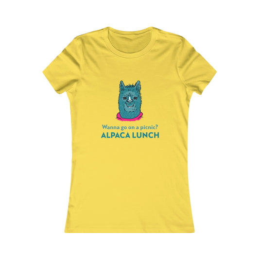 ALPACA LUNCH WOMEN'S TEE