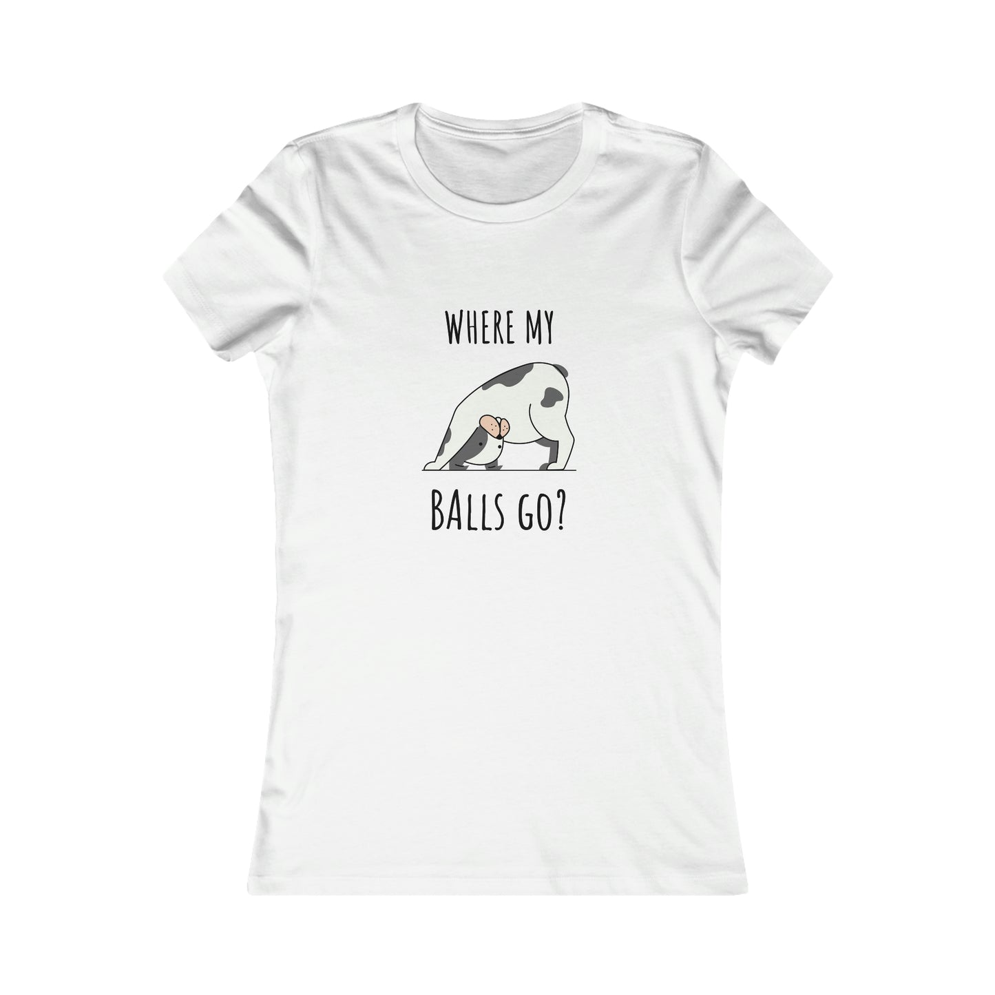 WHERE MY BALLS GO? WOMEN'S T
