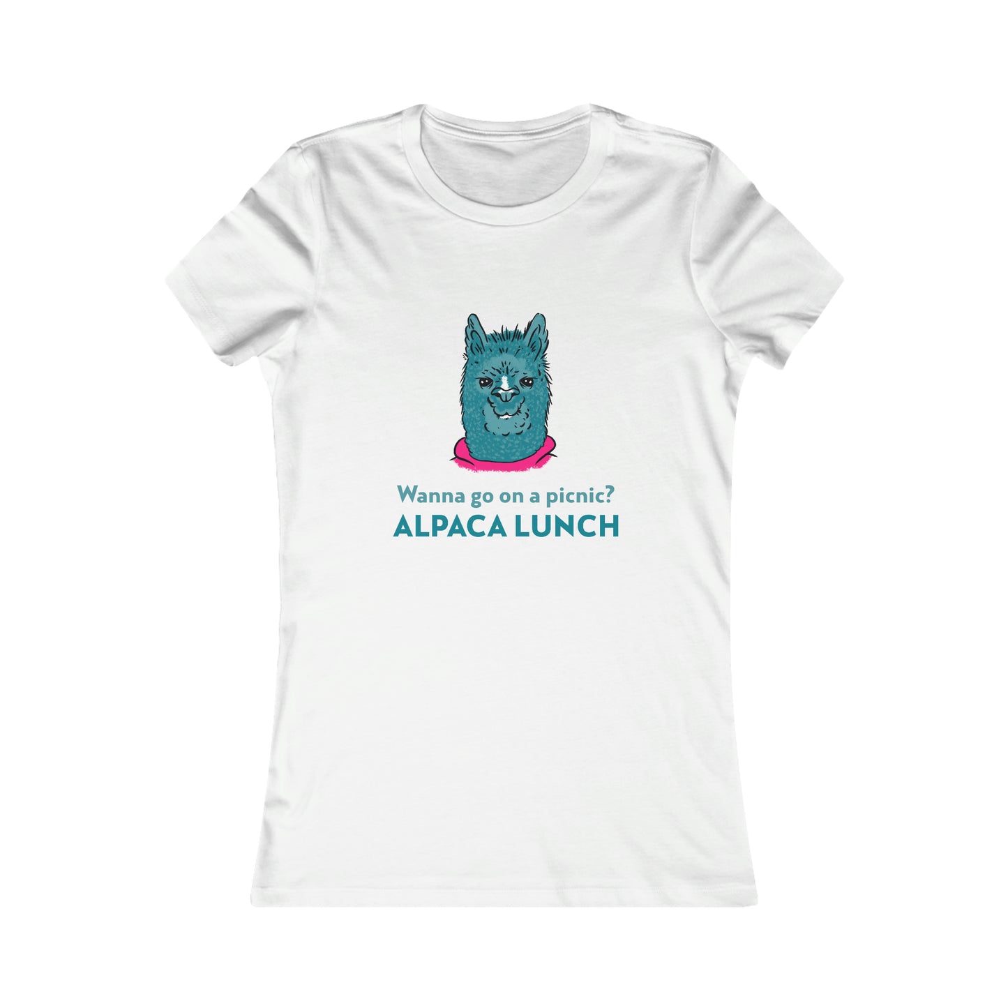 ALPACA LUNCH WOMEN'S TEE