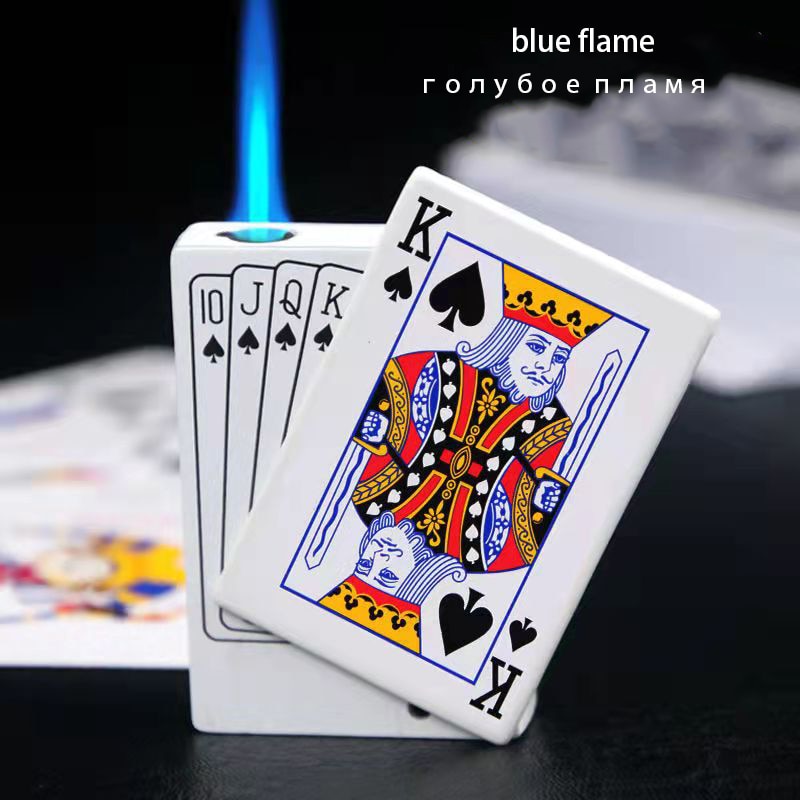 PLAYING CARDS WINDPROOF LIGHTER