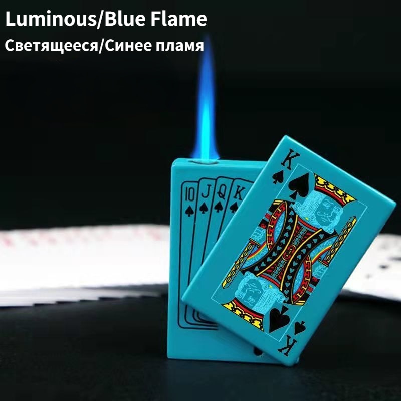 PLAYING CARDS WINDPROOF LIGHTER