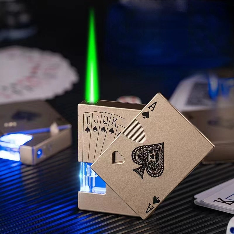 PLAYING CARDS WINDPROOF LIGHTER