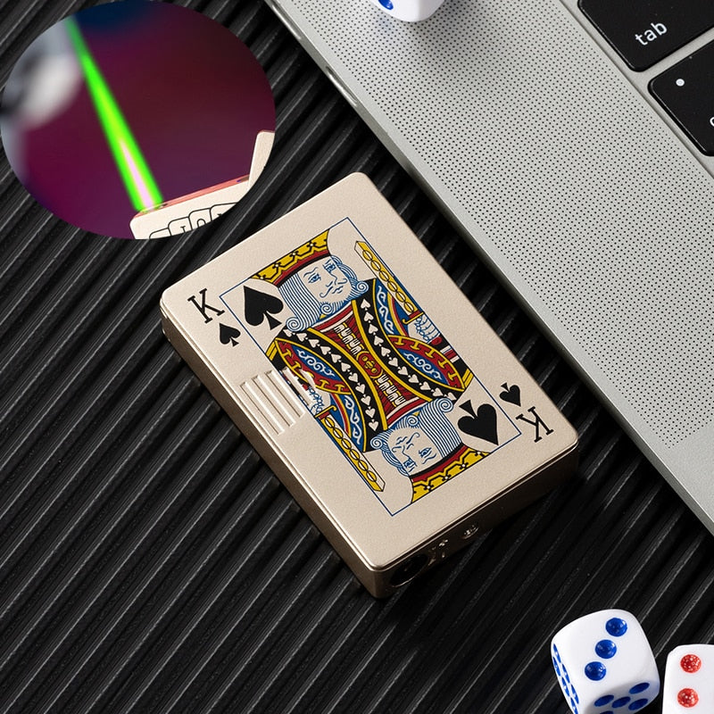 PLAYING CARDS WINDPROOF LIGHTER