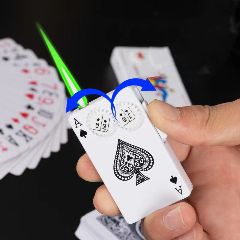 PLAYING CARDS WINDPROOF LIGHTER