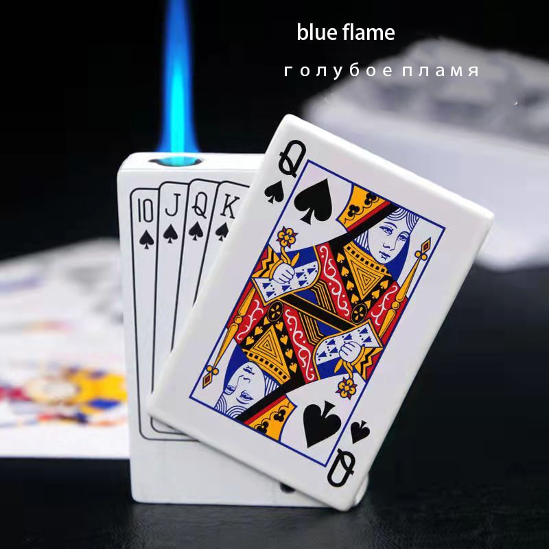 PLAYING CARDS WINDPROOF LIGHTER