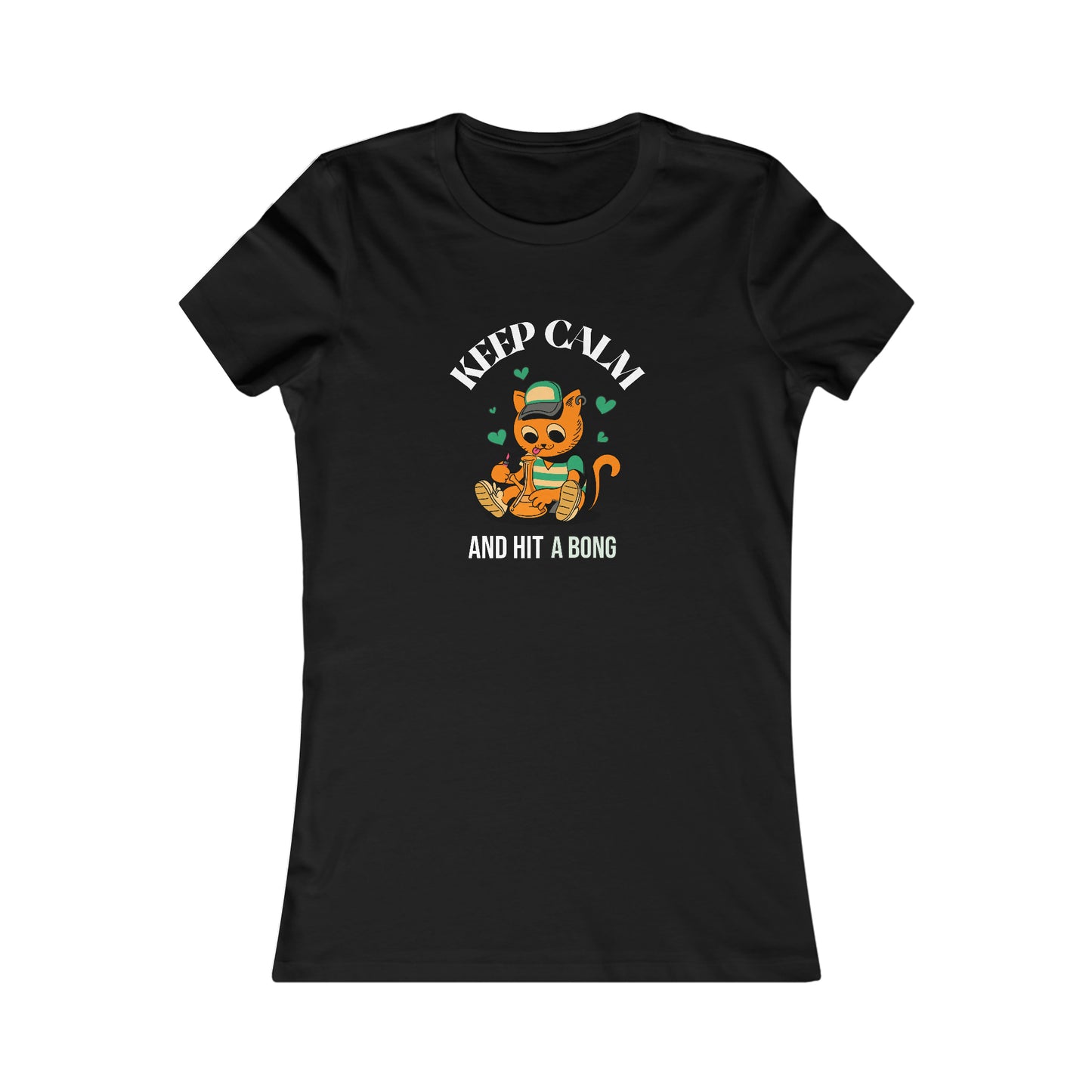 KEEP CALM HIT A BONG WOMEN'S T