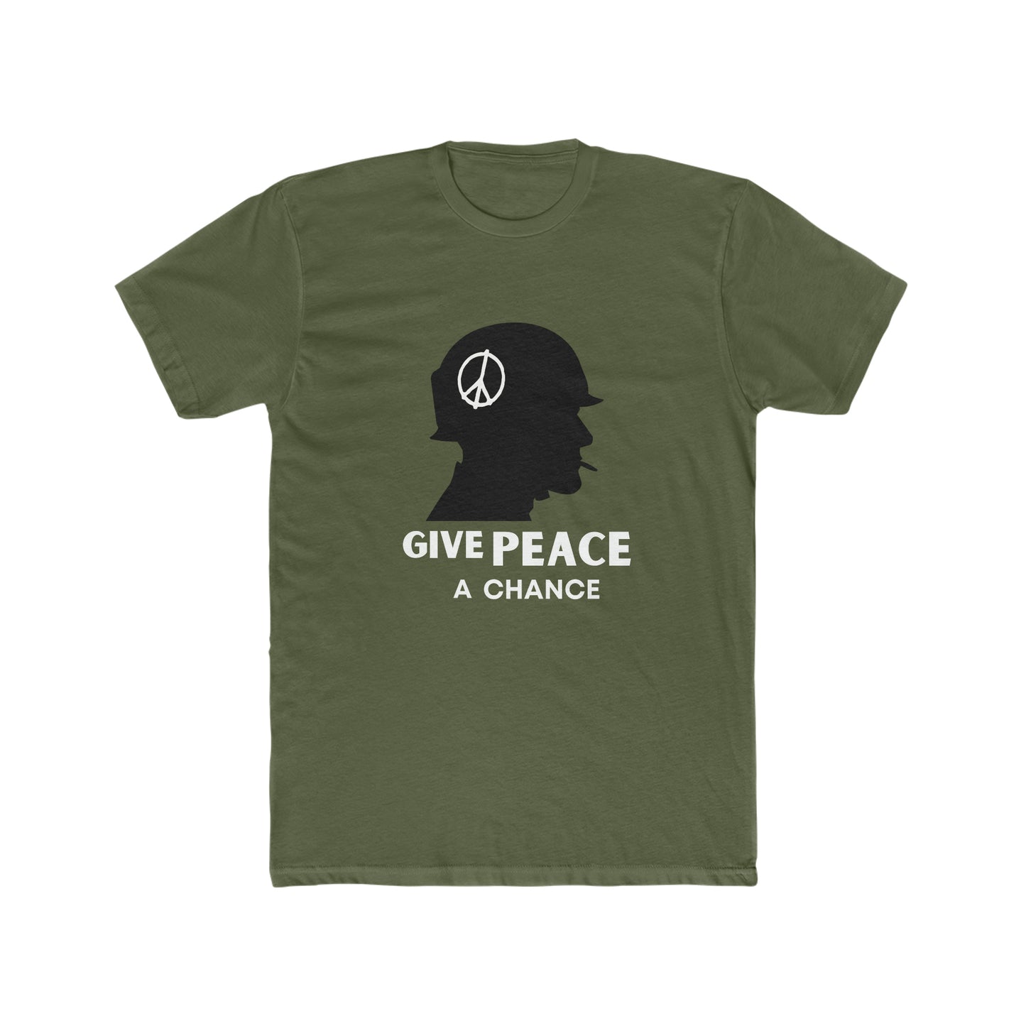 GIVE PEACE A CHANCE MEN'S TEE