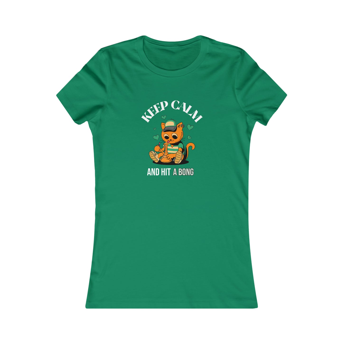 KEEP CALM HIT A BONG WOMEN'S T