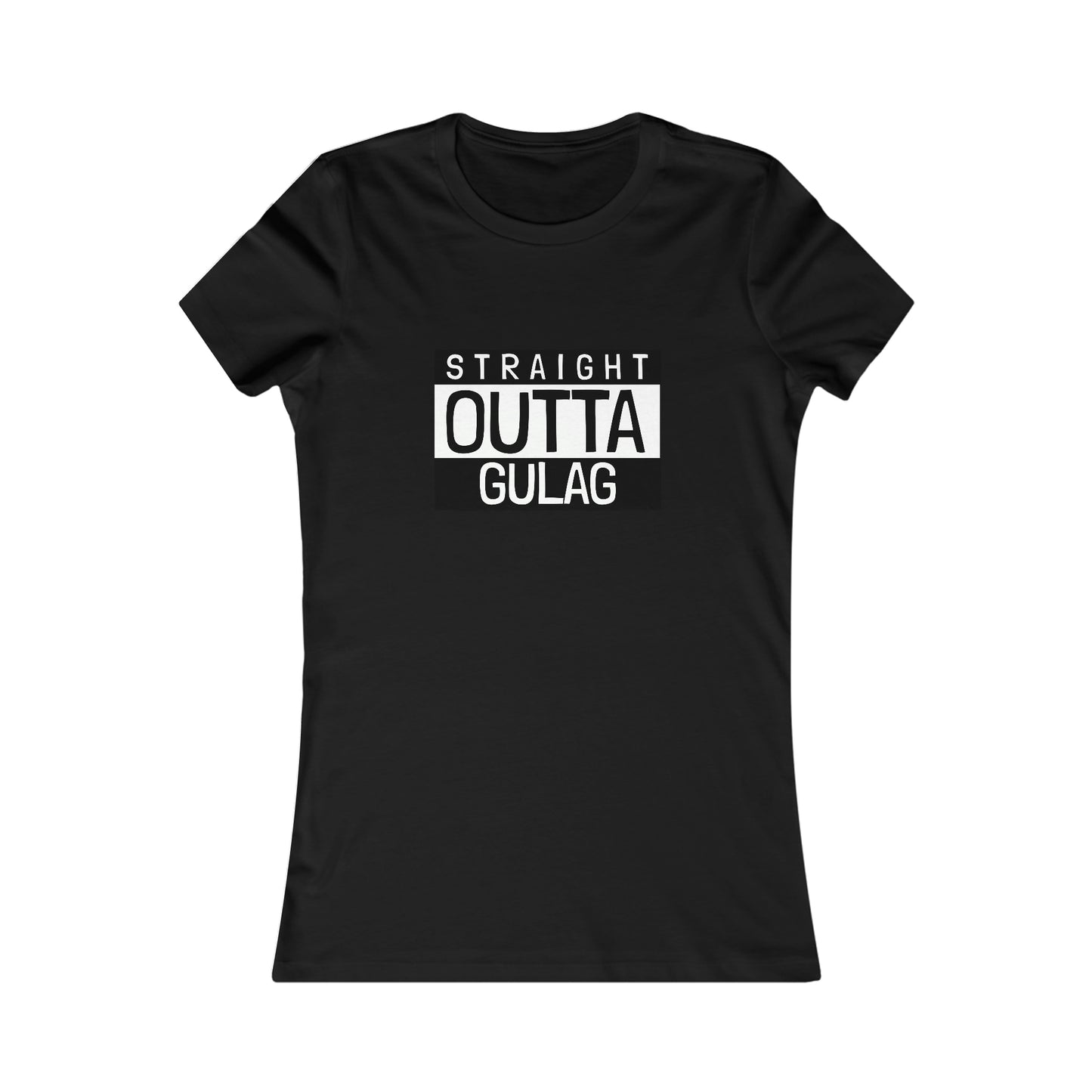 STRAIGHT OUT OF GULAG WOMEN'S T