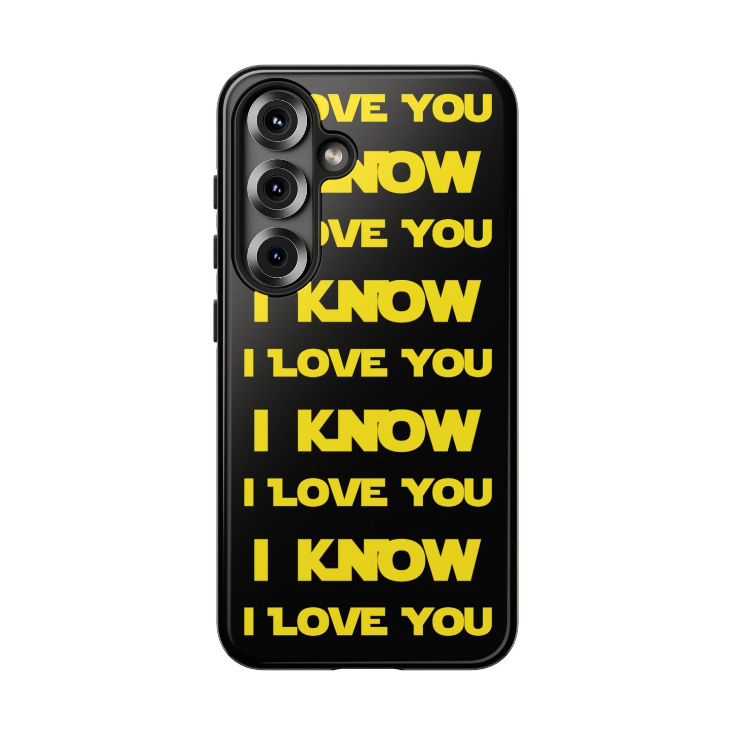 I LOVE YOU, I KNOW Tough Cases