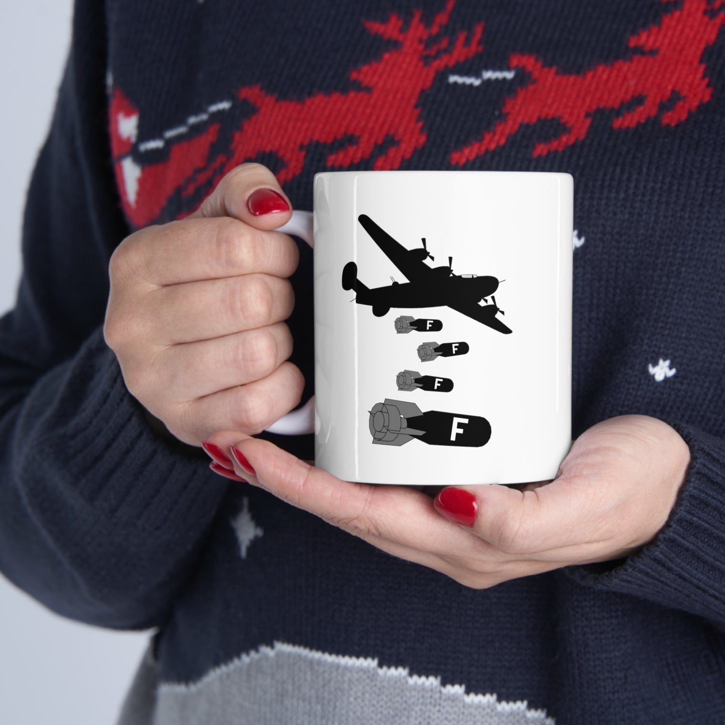 F BOMBS Ceramic Mug 11oz