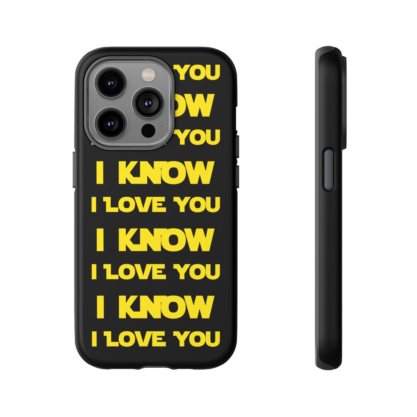 I LOVE YOU, I KNOW Tough Cases