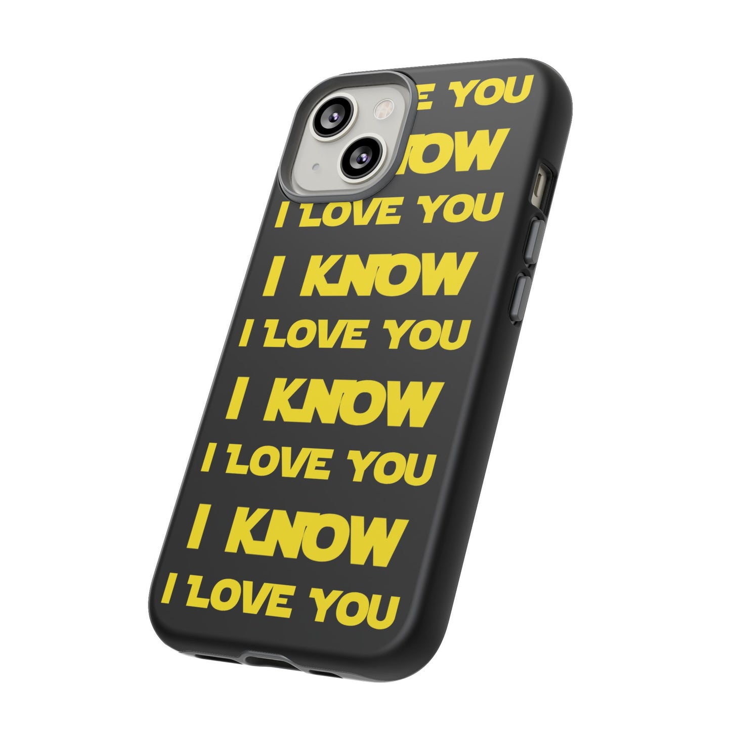 I LOVE YOU, I KNOW Tough Cases