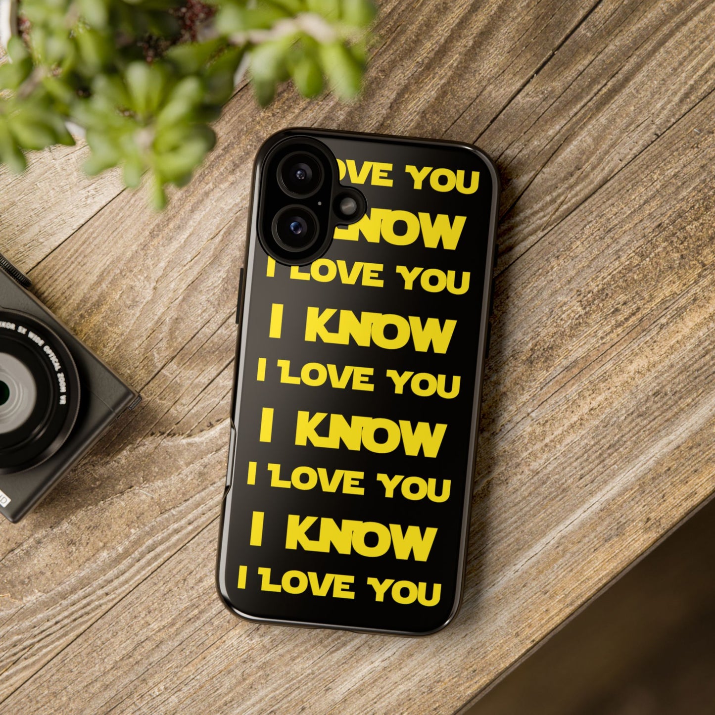 I LOVE YOU, I KNOW Tough Cases