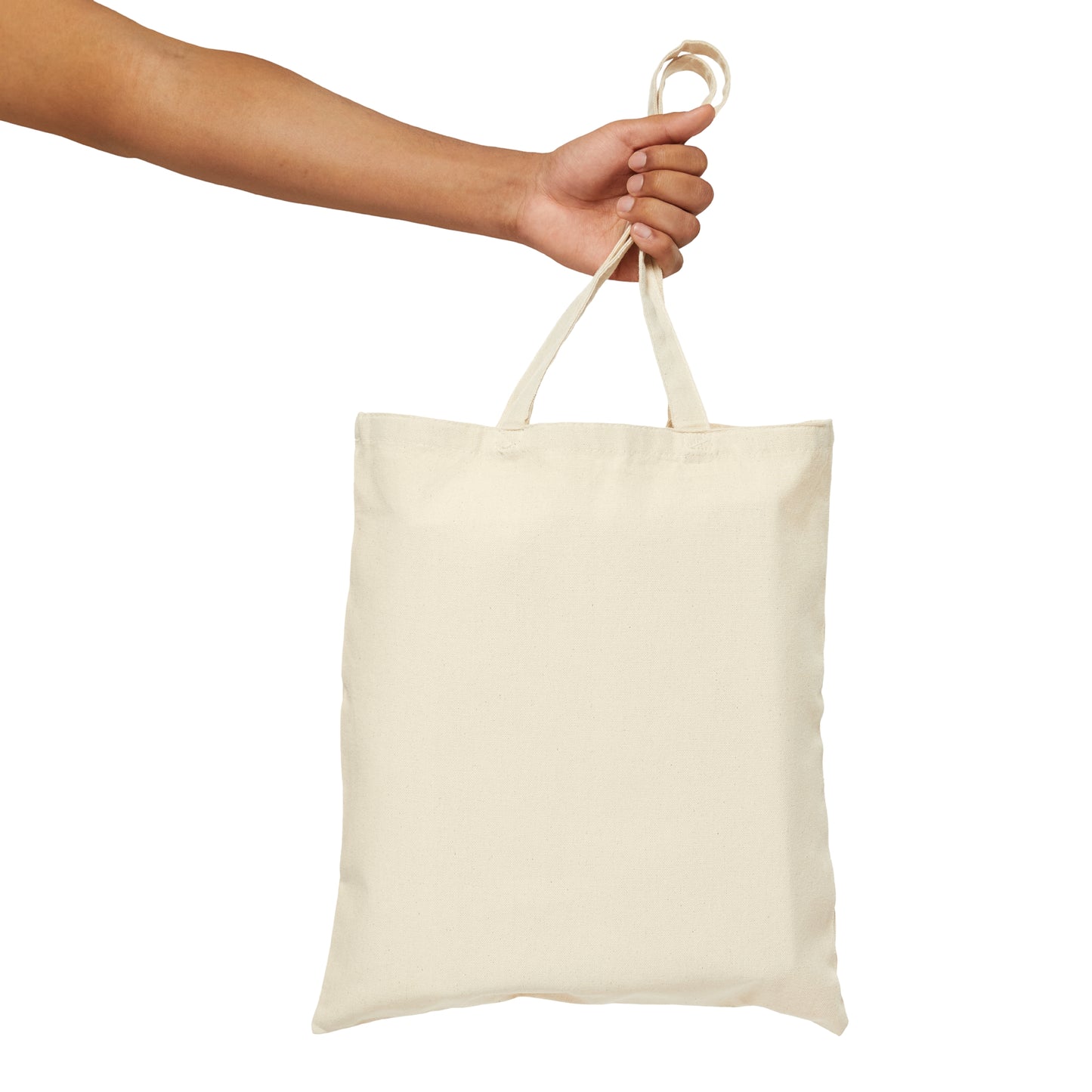 VINYL Cotton Canvas Tote Bag