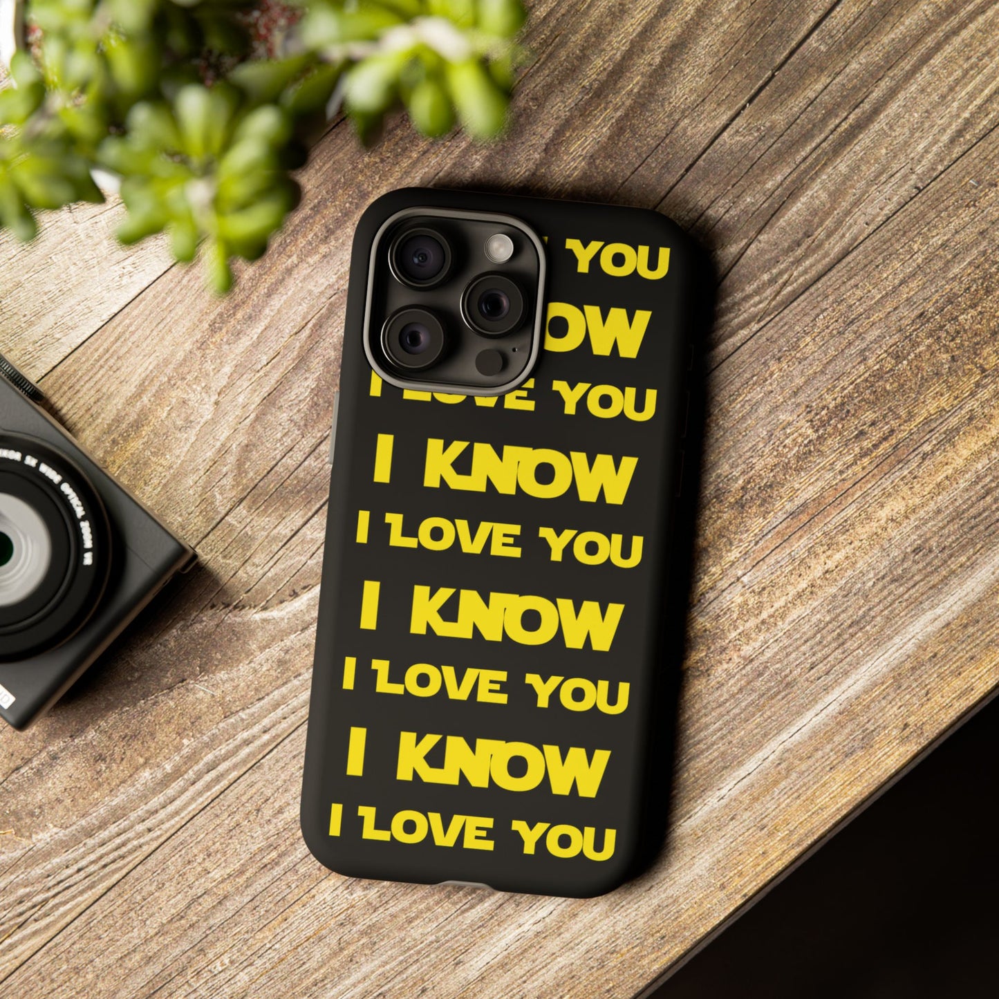 I LOVE YOU, I KNOW Tough Cases