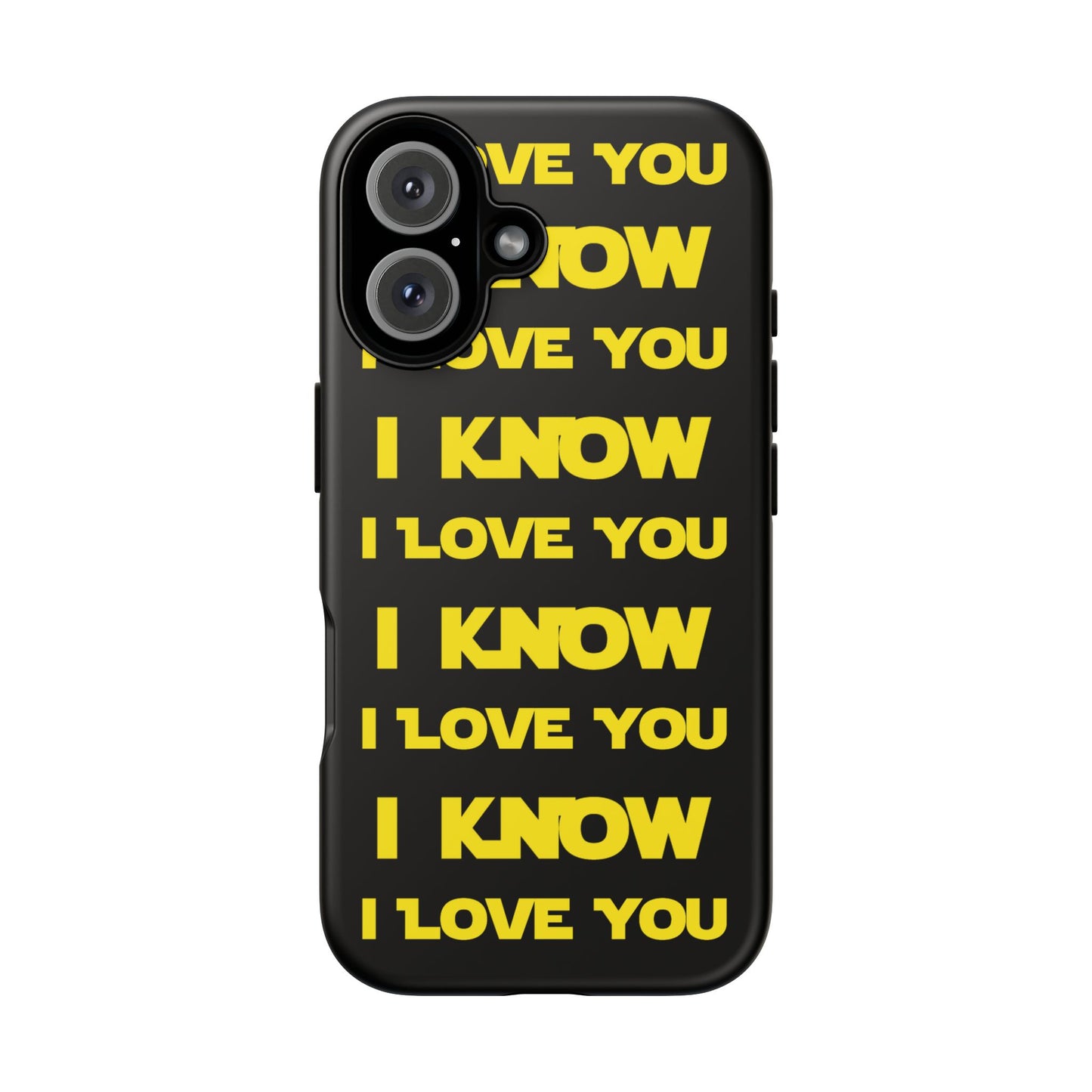 I LOVE YOU, I KNOW Tough Cases