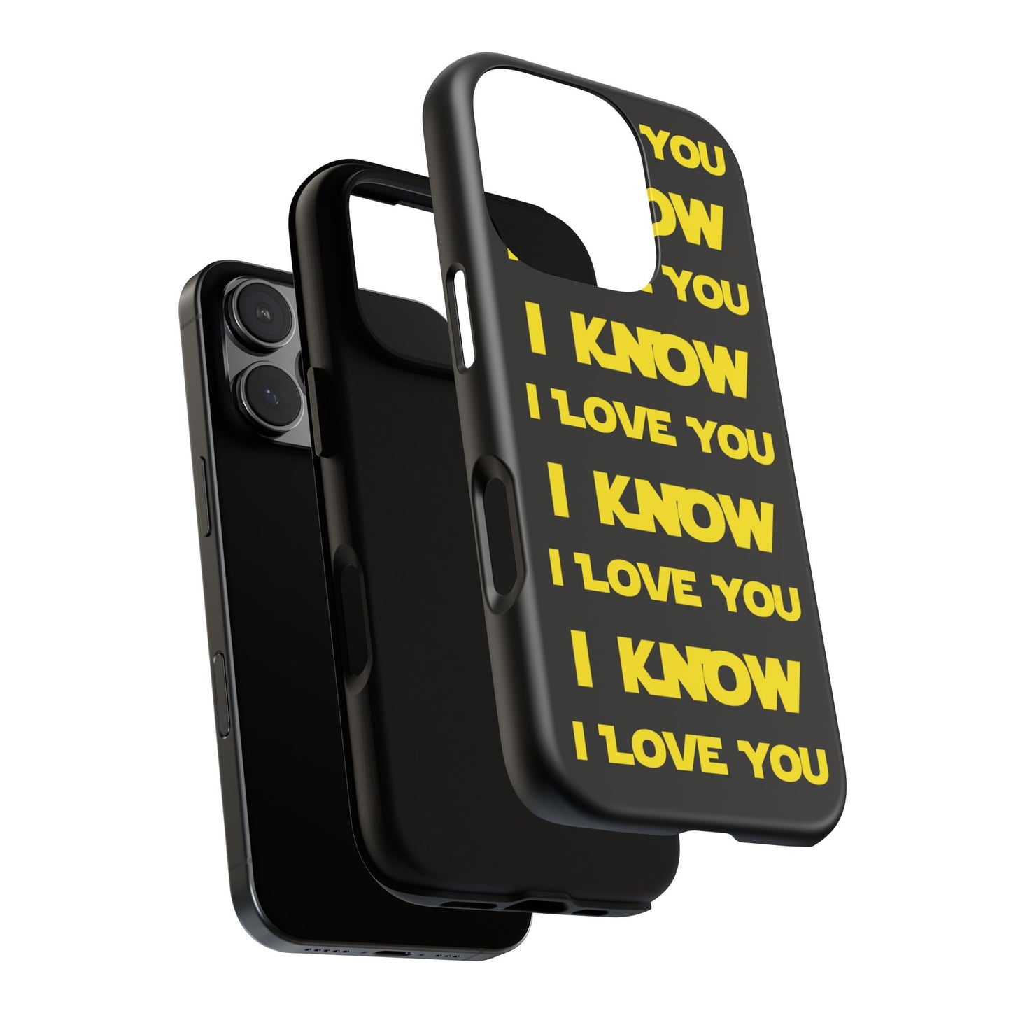 I LOVE YOU, I KNOW Tough Cases