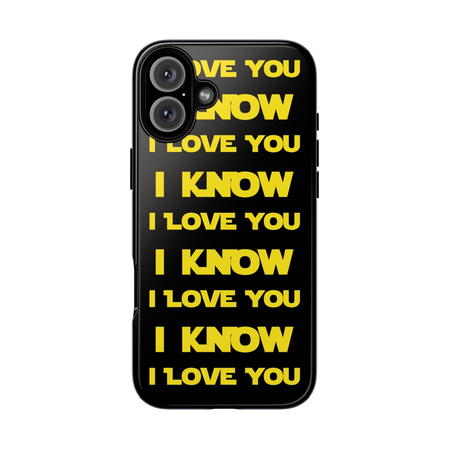 I LOVE YOU, I KNOW Tough Cases