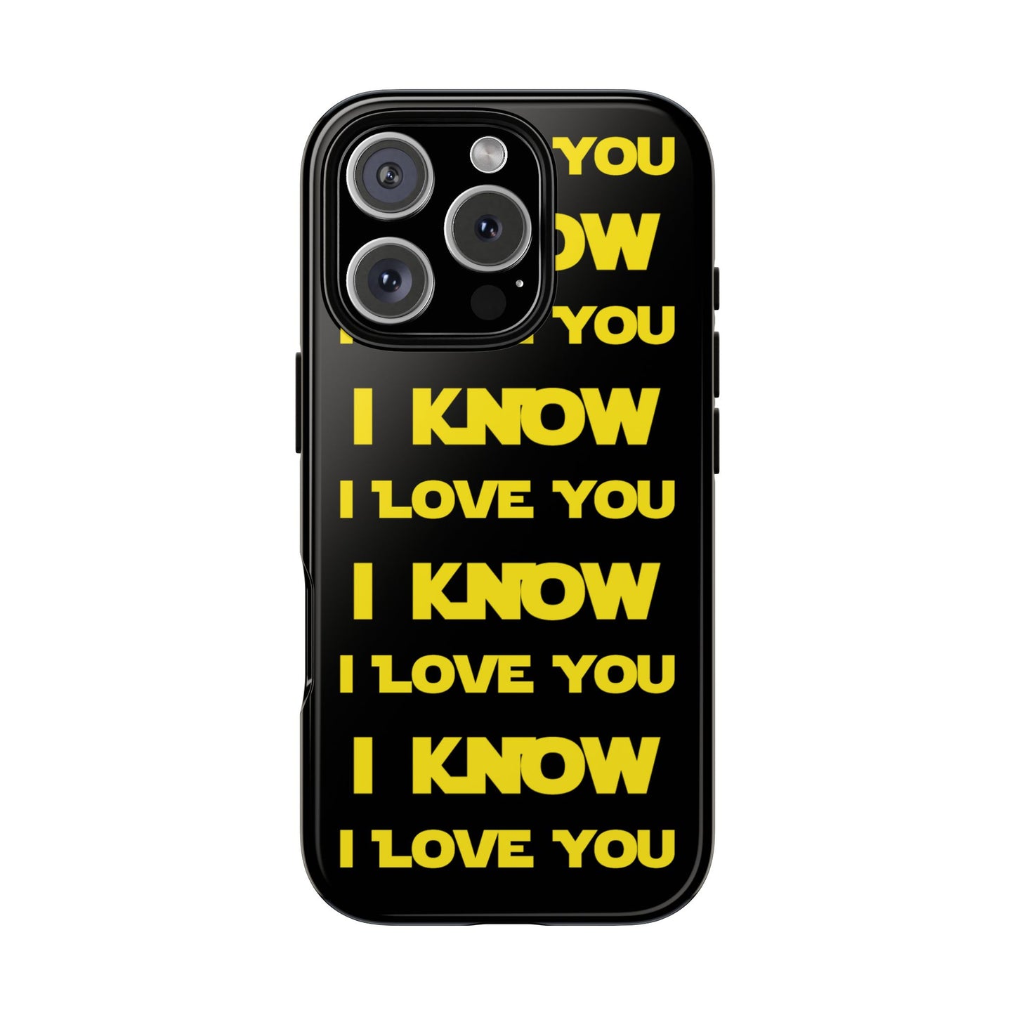 I LOVE YOU, I KNOW Tough Cases