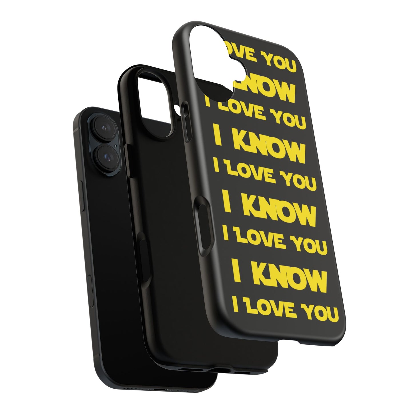 I LOVE YOU, I KNOW Tough Cases
